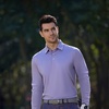 image:imageMens Polo Shirts Short and Long Sleeve Casual Solid Stylish Dry Fit Performance Designed Collared Golf Polo Shirts for MenCreamlong
