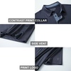 image:imageMens Polo Shirts Short and Long Sleeve Casual Solid Stylish Dry Fit Performance Designed Collared Golf Polo Shirts for MenDark Grey