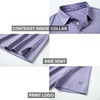 image:imageMens Polo Shirts Short and Long Sleeve Casual Solid Stylish Dry Fit Performance Designed Collared Golf Polo Shirts for MenLavender