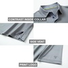 image:imageMens Polo Shirts Short and Long Sleeve Casual Solid Stylish Dry Fit Performance Designed Collared Golf Polo Shirts for MenLight Grey