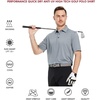 image:imageMens Polo Shirts Short and Long Sleeve Casual Solid Stylish Dry Fit Performance Designed Collared Golf Polo Shirts for MenLight Grey