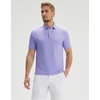 image:imageMens Polo Shirts Short and Long Sleeve Casual Solid Stylish Dry Fit Performance Designed Collared Golf Polo Shirts for MenLilac