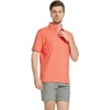 image:imageMens Polo Shirts Short and Long Sleeve Casual Solid Stylish Dry Fit Performance Designed Collared Golf Polo Shirts for MenMelon