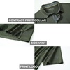 image:imageMens Polo Shirts Short and Long Sleeve Casual Solid Stylish Dry Fit Performance Designed Collared Golf Polo Shirts for MenOlive Green