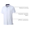 image:imageMens Polo Shirts Short and Long Sleeve Casual Solid Stylish Dry Fit Performance Designed Collared Golf Polo Shirts for MenWhite