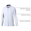 image:imageMens Polo Shirts Short and Long Sleeve Casual Solid Stylish Dry Fit Performance Designed Collared Golf Polo Shirts for MenWhitelong