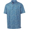 image:imageM MAELREG Boys Polo Shirt Short Sleeve Performance Dry Fit Stretch Funny Print Active Casual Collared Golf Shirts for BoyBlue White Butterfly