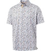 image:imageM MAELREG Boys Polo Shirt Short Sleeve Performance Dry Fit Stretch Funny Print Active Casual Collared Golf Shirts for BoyWhite Orange Picnic