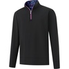 image:imageM MAELREG Boys Quarter Zip Pullover Solid Golf Youth Sweatshirt for KidsBlack