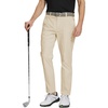 image:imageM MAELREG Golf Pants Men Quick Dry  303234 Stretch Lightweight 5 Pockets WaterResistant Casual Mens Dress PantsLight Khaki