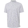image:imageM MAELREG Golf Shirts for Men Collarless Performance Dry Fit Stretch Henley Casual Printed Mens Polo Shirts Short SleeveBrown Grey Camo