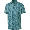 Navy Green Floral