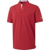image:imageM MAELREG Mens Golf Shirts Collarless Performance Dry Fit Moisture Wicking Casual Solid Short Sleeve Henley Shirts for MenRed