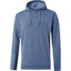 image:imageM MAELREG Mens Hoodies Pullover Performance Lightweight Hoodies For Men With 2 Pocket Dry Fit Wicking Stretch Golf SweatshirtColony Blue Melange