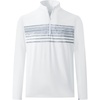 White Navy Stripe