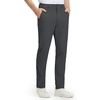 image:imageM MAELREG Mens Stretch Cotton Blend Golf Pants  5 Pocket Casual Dress Work Lightweight Slim Fit Mens PantDark Grey