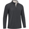 image:imageM MAELREG Quarter Zip Pullover Men Running Shirt Long Sleeve Golf ShirtsBlack Heather