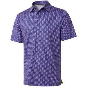 image:imageGolf Shirts for Men Dry Fit Short Sleeve Print Performance Moisture Wicking Polo ShirtPatriotic Ice Cream