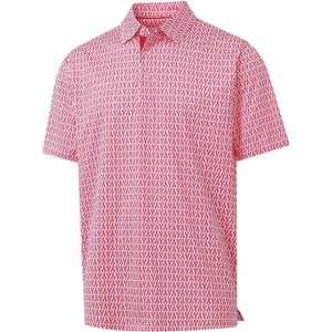 image:imageM MAELREG Boys Polo Shirt Short Sleeve Performance Dry Fit Stretch Funny Print Active Casual Collared Golf Shirts for BoyRed Lobster