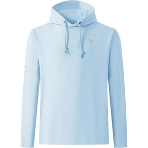 image:imageM MAELREG Hoodies for Men Golf Fleece Hooded Sweatshirts Dry Fit Athletic Lightweight Casual Midlayer Mens Hoodies PulloverMg00 Light Blue