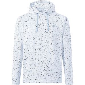 image:imageM MAELREG Hoodies for Men Golf Fleece Hooded Sweatshirts Dry Fit Athletic Lightweight Casual Midlayer Mens Hoodies PulloverMg03 Blue Navy Dot