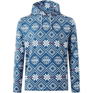 image:imageM MAELREG Hoodies for Men Golf Fleece Hooded Sweatshirts Dry Fit Athletic Lightweight Casual Midlayer Mens Hoodies PulloverMg03 Dark Blue Snowflake
