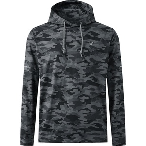 image:imageM MAELREG Hoodies for Men Golf Fleece Hooded Sweatshirts Dry Fit Athletic Lightweight Casual Midlayer Mens Hoodies PulloverMg03 Dark Camouflage