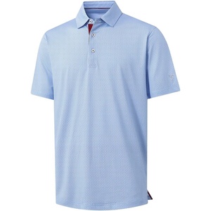 image:imageM MAELREG Mens Golf Shirt Short Sleeve Dry Fit Print Moisture Wicking Performance Patterns Collared Polo ShirtBlue Red Diamond