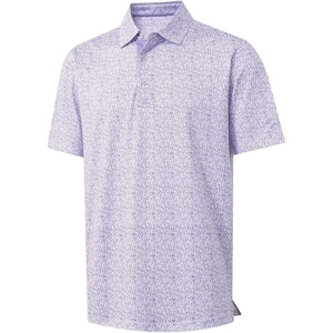 image:imageM MAELREG Mens Golf Shirt Short Sleeve Dry Fit Print Moisture Wicking Performance Patterns Collared Polo ShirtPurple Wine Glass