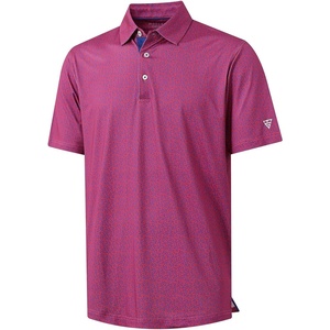 image:imageM MAELREG Mens Golf Shirt Short Sleeve Dry Fit Print Moisture Wicking Performance Patterns Collared Polo ShirtRose Abstract Figure