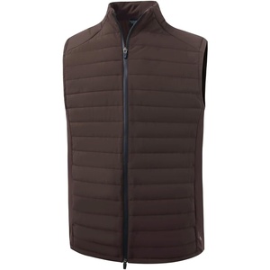 image:imageM MAELREG Mens Lightweight Puffer Vest WaterResistant Winter Outerwear Full Zip Sleeveless Jacket for Outdoor GolfCoffee Brown