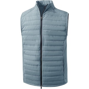 image:imageM MAELREG Mens Lightweight Puffer Vest WaterResistant Winter Outerwear Full Zip Sleeveless Jacket for Outdoor GolfSlate Blue