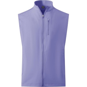image:imageM MAELREG Mens Vest Outerwear Golf WaterResistant Performance Lightweight Fleece Vest for Men Sleeveless Lined MidlayerLavender