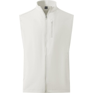 image:imageM MAELREG Mens Vest Outerwear Golf WaterResistant Performance Lightweight Fleece Vest for Men Sleeveless Lined MidlayerOyster Grey
