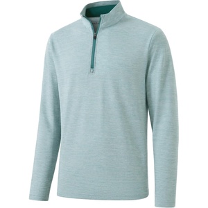 image:imageM MAELREG Quarter Zip Pullover Men Print Dry Fit Long Sleeve Golf ShirtGreen Heather