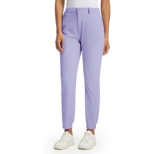 image:imageM MAELREG Womens Golf Pants Lightweight Quick Dry Ankle Zip Track PantsLavender