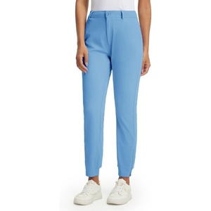 image:imageM MAELREG Womens Golf Pants Lightweight Quick Dry Ankle Zip Track PantsMisty Blue