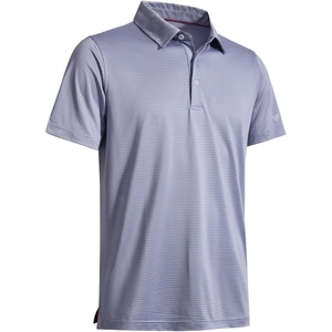 image:imageMens Golf Polo Shirts Short Sleeve Striped Performance Moisture Wicking Dry Fit Golf Shirts for MenBluishyellow Stripe