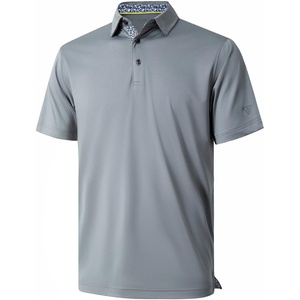image:imageMens Polo Shirts Short and Long Sleeve Casual Solid Stylish Dry Fit Performance Designed Collared Golf Polo Shirts for MenLight Grey