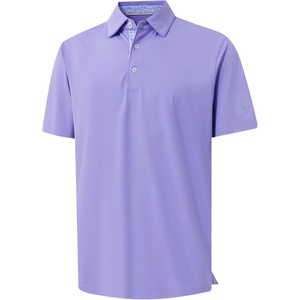image:imageMens Polo Shirts Short and Long Sleeve Casual Solid Stylish Dry Fit Performance Designed Collared Golf Polo Shirts for MenLilac