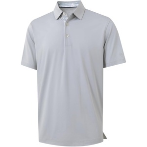 image:imageMens Polo Shirts Short and Long Sleeve Casual Solid Stylish Dry Fit Performance Designed Collared Golf Polo Shirts for MenSilver Grey