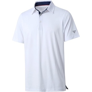 image:imageMens Polo Shirts Short and Long Sleeve Casual Solid Stylish Dry Fit Performance Designed Collared Golf Polo Shirts for MenWhite