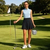 image:imageM MAELRE Womens Pleated Tennis Skirt with 2 Inner Pockets Shorts High Waisted Athletic Golf Skorts Skirts for Workout CasualBlack