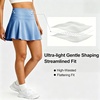 image:imageM MAELRE Womens Pleated Tennis Skirt with 2 Inner Pockets Shorts High Waisted Athletic Golf Skorts Skirts for Workout CasualLight Blue