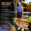 image:imageM MAELRE Womens Pleated Tennis Skirt with 2 Inner Pockets Shorts High Waisted Athletic Golf Skorts Skirts for Workout CasualNavy Blue