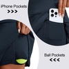 image:imageM MAELRE Womens Pleated Tennis Skirt with 2 Inner Pockets Shorts High Waisted Athletic Golf Skorts Skirts for Workout CasualNavy Blue