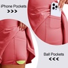 image:imageM MAELRE Womens Pleated Tennis Skirt with 2 Inner Pockets Shorts High Waisted Athletic Golf Skorts Skirts for Workout CasualPink
