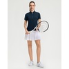 image:imageM MAELREG 5Button Polo Shirts for Women Stretch Dry Fit Performance Lightweight Contrast Collared Golf Shirts Short SleeveNavy