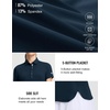 image:imageM MAELREG 5Button Polo Shirts for Women Stretch Dry Fit Performance Lightweight Contrast Collared Golf Shirts Short SleeveNavy