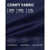 image:imageM MAELREG Boys Golf Pants Stretch Flat Front Dress Athletic Casual Youth Golf Pants School Uniform Pants with Mesh PocketsDark Blue